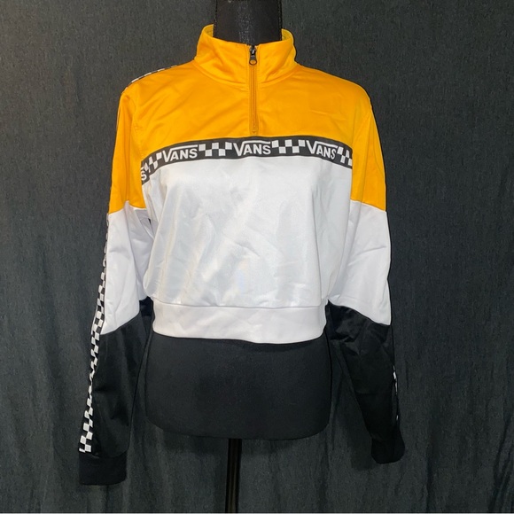 VANS CROPPED ZIP UP HOODIE - Picture 3 of 7